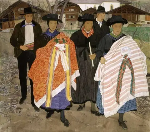 Regreso del bautismo 1907