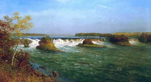 Die Wasserfälle des Heiligen Antonius, ca. 1887