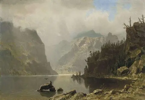 Westliche Landschaft ca. 1870-80