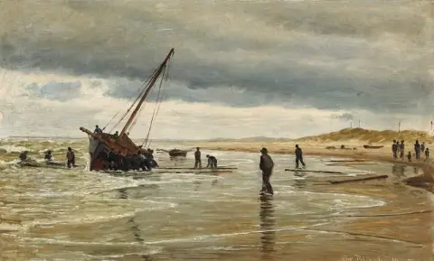 Kustlandskap från Hirtshals 1905