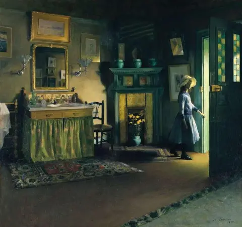 Mobile WC di Jacques Emile Blanche 1888