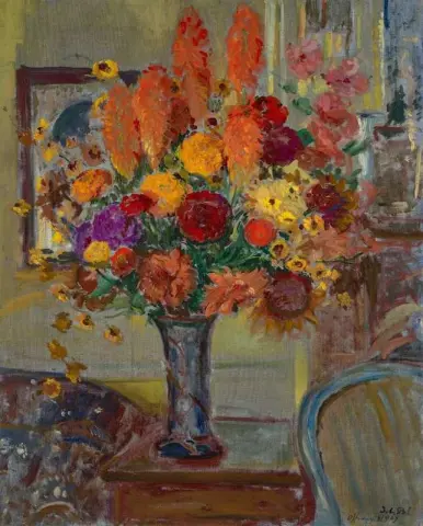 Fiori in un interno 1927