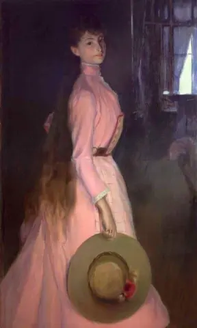 Ritratto di Donna Olga Caracciolo Dei Duchi Di Castelluccio 1889