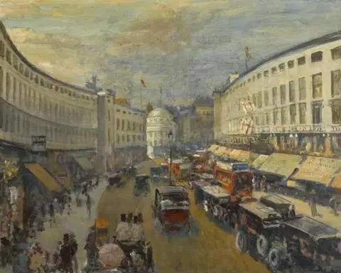 Regent Street Londra, 1908 circa
