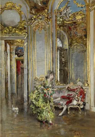A Friend Of The Marquis 1875