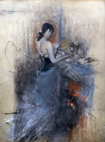 By The Fireside Ca. 1883