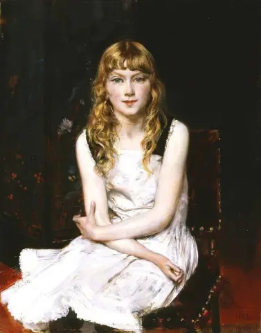 Ritratto di Irene Catlin 1884