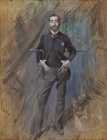 Ritratto di John Singer Sargent 1890