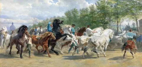 La Feria del Caballo de 1867