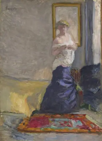 Young Woman Undressing Ca. 1907