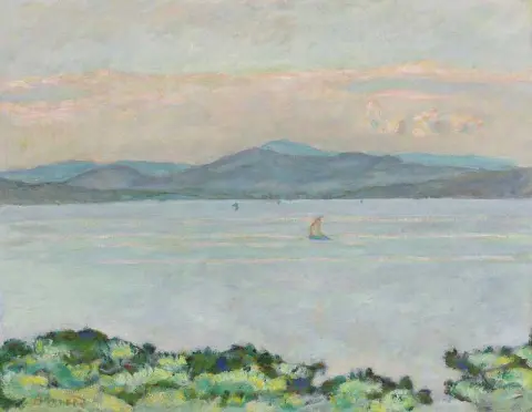 The Gulf Between La Napoule and Saint-rapha L 1912