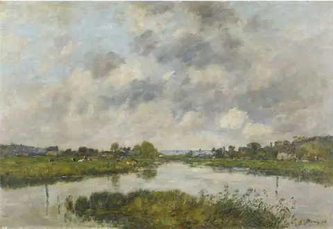 Der tote Fluss Deauville 1893