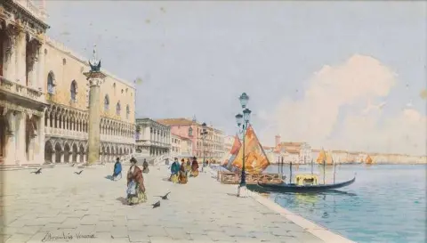 威尼斯 Riva Degli Schiavoni 景观