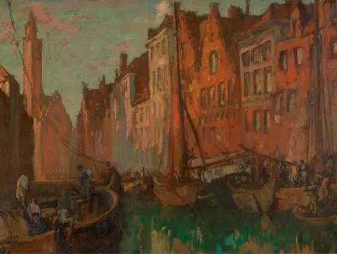 Unloading Cargo Bruges