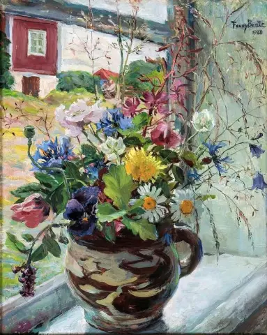 Flowers In The Window
