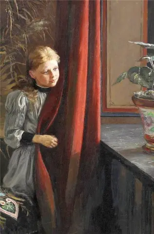 Girl At The Window 2