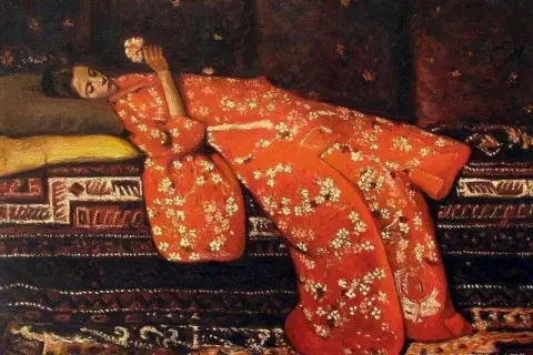 De Rode kimono
