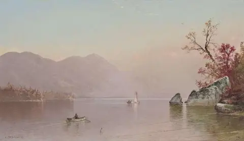 Herbstnebel Lake George 1871