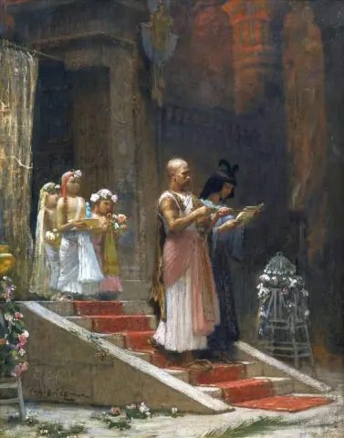 An Egyptian Procession Ca. 1876-79
