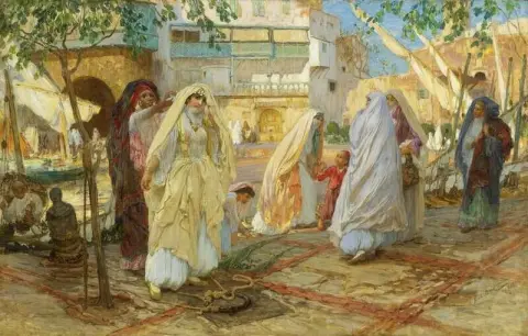 After the Port of Algiers Festival 1901