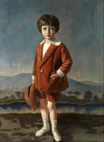 布莱恩·马戛尔尼-菲尔盖特男孩肖像，约 1919 年