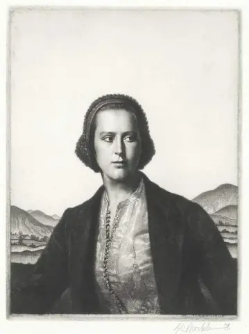 年轻女性 1931