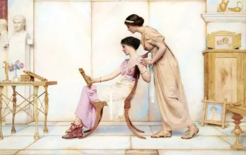 若い芸術家 1913