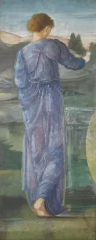 A Female Figure In A Landscape Ca. 1866