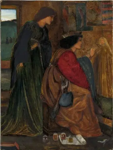 King Rene S bryllupsreise maleri 1861