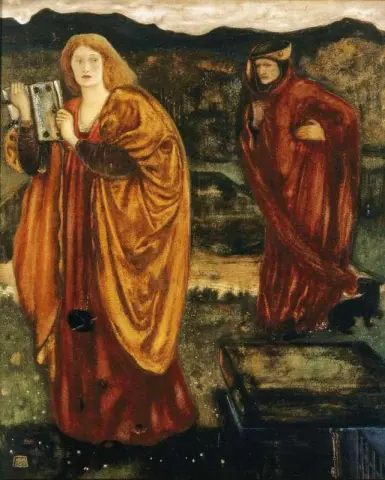 Merlin og Nimue 1861