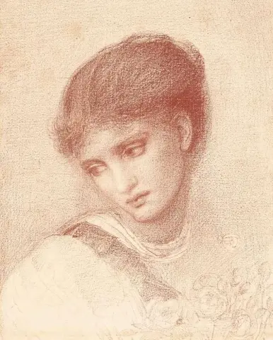 Portrett av Maria Zambaco ca. 1868