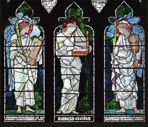 St Cecilia-vinduet 1874