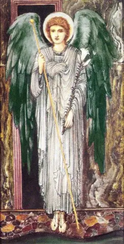 Erkeengelen Gabriel ca. 1884