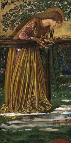 Den salige Damozel ca. 1856-61