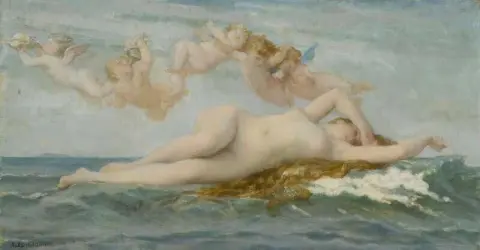 El nacimiento de Venus 1863