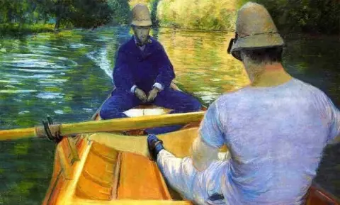 Båtfolk på Yerres 1877