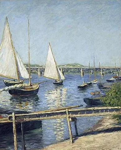 Zeilboten in Argenteuil