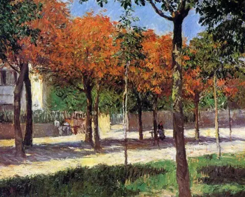 Plein in Argenteuil 1883