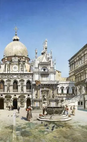 إل كورتيل دي بالازو دوكالي فينيسيا، 1888