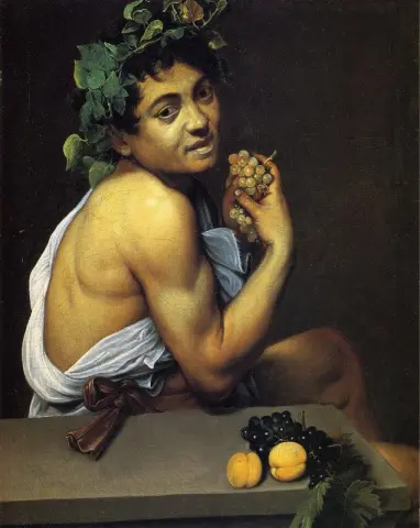 Sairas nuori Bacchus