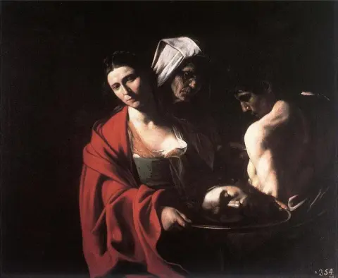 Salomé com a cabeça de São João Batista - 1609