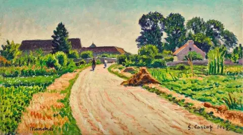 La strada di Mandres 1945