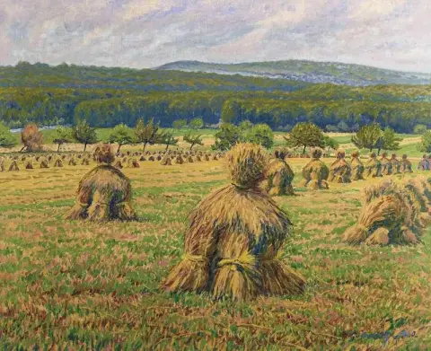Die Heuhaufen 1930
