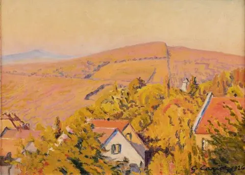 I tetti rossi Georgenbon Hansen-kopf 1926