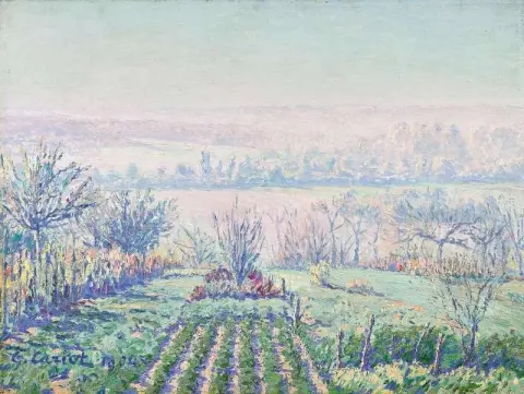 朝霧の風景 1904