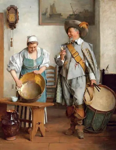 En drink för trummisen 1889