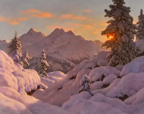 Engadin-winteravond