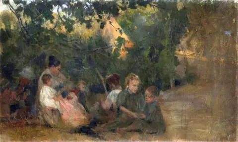 Lapset leikkivät