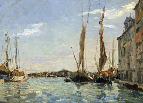 Barcos à vela Veneza