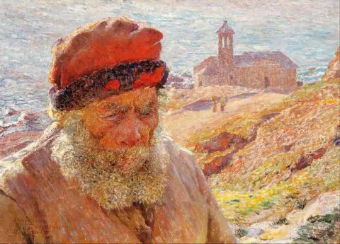 Ampelios gamla fiskare från Bordighera ca 1898
